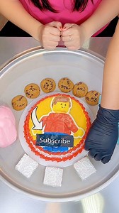 221K views · 3.2K reactions | Lego cake vs cotton candy ice cream challenge! #lego #funny by Ethan Funny Family | Ethan Funny Family | Facebook