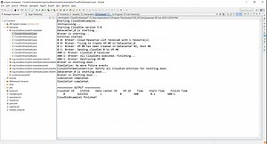 Guide to CloudsimExample1.java simulation workflow