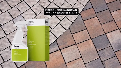 New. Nano-Technology Granite Sealer, Cleaner & Polish. Perfect for Sealing Grout, Concrete, Marble and Tiles. Easy/Self Cleaning, Water Resistant, Penetrating Stone & Concrete Sealer 26 FL OZ (750mL)