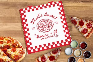 Wedding Pizza Box Template, EDITABLE Pizza Box Design, Italian Bridal Bachelorette Pizza Package Label, That’s Amore Engagement Favor - Etsy