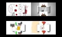 Mix of 4 videos from youtube : Inanimate Insanity Audition Scan Quadparison