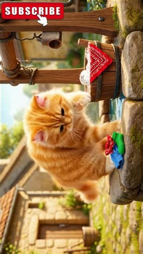 Cat Washing Clothes#FluffyCat #LaundryCat #Funny