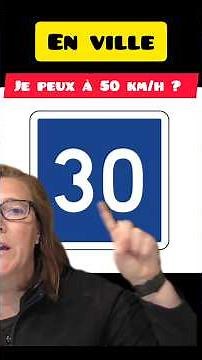 Are you limited to 30 km/h with this sign? #automobile #car #drivingschool #highwaycode #license