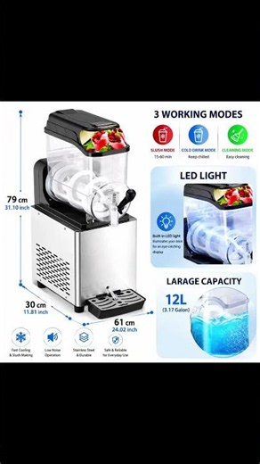 Commercial Slush Machine – Factory Tour & Demo 🧊🥤