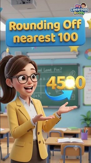 Rounding to the Nearest 100 Made Easy! 🧮 Math Tricks You Won't Forget!