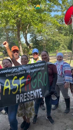 En Puerto Salgar, Cundinamarca, la tierra vuelve a tener sentido. 160 hectáreas representan una nueva oportunidad para más de 18 familias campesinas de la asociación ASFAGRO que, con este predio, fortalecen sus proyectos de vida y producción. Con la Reforma Agraria, el Gobierno del presidente Gustavo Petro hace realidad el derecho a la tierra sembrando dignidad, arraigo y esperanza para el campesinado colombiano. #ConDignidadCumplimos | Agencia Nacional de Tierras