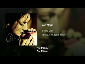 Celine Dion Ave Maria Traducida Al Español