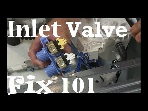 How to Replace Washing Machine Inlet Valve Replacement Whirpool Duet Ht