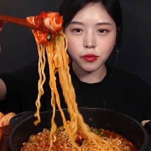 2.6M views · 55K reactions | Eat with Boki ASMR Mukbang Soft Tofu Ramyeon with Tuna Gimbap | Boki Mukbang | Facebook