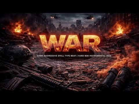War – Dark Aggressive Drill Type Beat | Hard 808 Brooklyn Drill Instrumental 2026