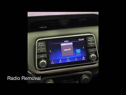 2018 Nissan Kicks Radio Removal