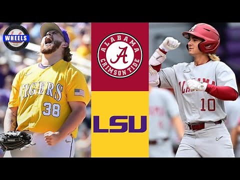 Alabama vs #1 LSU Highlights (Game 3, Crazy Game!) | 2023 College Baseball Highlights