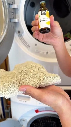 Sustainable Dryer Sheet Hack: Essential Oil + Washcloth Laundry Trick