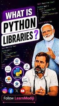 What is Python Libraries ? ⚡ #coding #pythontutorial #pythonlibrary #python