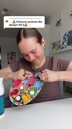 Jessie Bluegrey DIY Mirror Painting and Upcycling Ideas