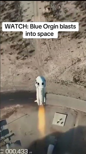 WATCH: Blue Origin launches 6 person spaceflight