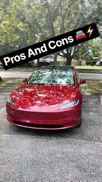 The Pros And Cons To Owning A Tesla #tesla