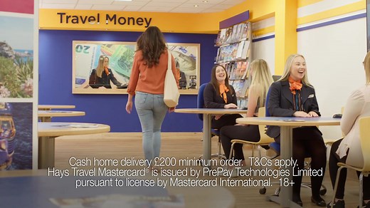 Have you spotted our BRAND NEW TV advert? 📺 We've got competitive rates & commission free currency that will guarantee unforgettable memories on your next getaway ☀️ What are you waiting for? Pop into the branch to get yours today! 🤩 | Hays Travel The Forge