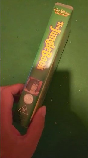 just finished watching the jungle book vhs