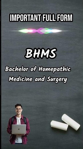 Full Form of BHMS ! BHMS full details #doctor #bhms #medical