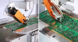 [Hot Item] PCB Wire Cutting Machine More Safer for Cut The Extra Pin After Components with Through Hole Technology Plug-in Components LED PCB Assembly Cutting Equipment