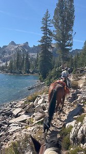 We traveled the first 11 miles at a snails pace, 2.3 mph. The terrain is very rough on the horses and we don’t rush them. This also gives us plenty of time to take in all the beauty. | Scout's Trail