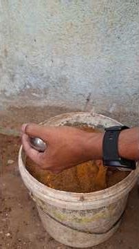 Sandy soil/making puch # video