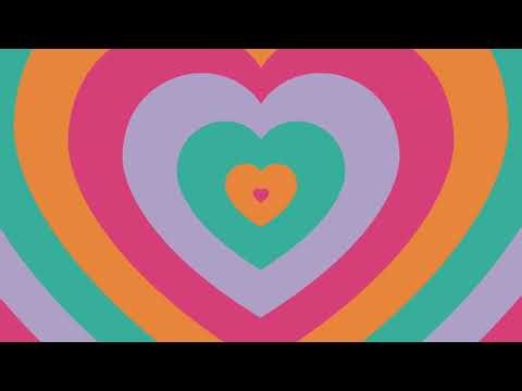 Aesthetic Retro Dream Heart Wallpaper for Creativity & Mood Boost | 1 Hour !