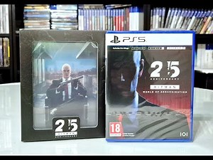 Hitman World Of Assassinations 25th Anniversary Ps5 unboxing