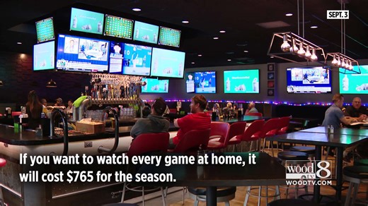 In the age of streaming, football is getting pricey for sports bars