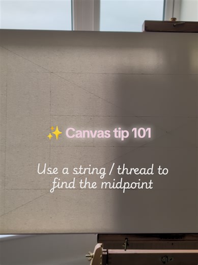 Canvas Tip 101: Find Midpoint Easily with a String