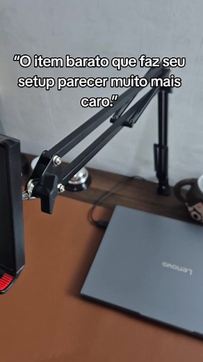Item barato que deixa seu setup com cara de caro