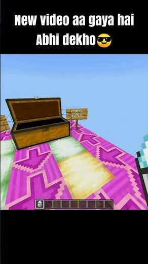 Minecraft ka new long video aa gaya abhi dekho😎| #minecrafttips #minecraft