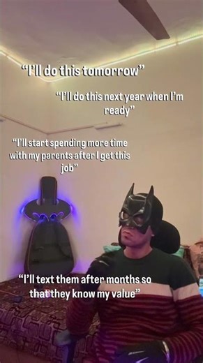 Do it today, do it right now 🌹 #batmansings