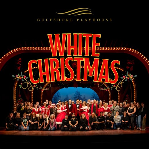 Happy Closing to the incredible cast, musicians, crew and creative team of Irving Berlin’s White Christmas at Gulfshore Playhouse! Tonight, after the final curtain, Founder, CEO and Producing Artistic Director Kristen Coury raised a glass in celebration, thanking this extraordinary team for the talent, dedication and heart they brought to the stage night after night. This production wasn’t just magical, it was record-setting, becoming the talk of Naples for weeks! With performances completely so