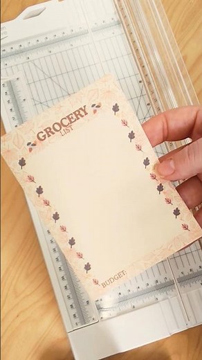 preparing my monthly grocery lists