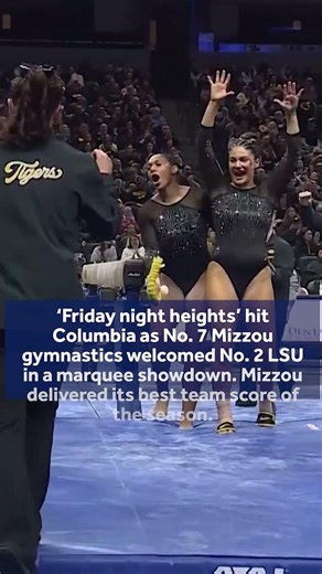 No. 7 Mizzou Pushes No. 2 LSU in Friday Night Gymnastics Showdown