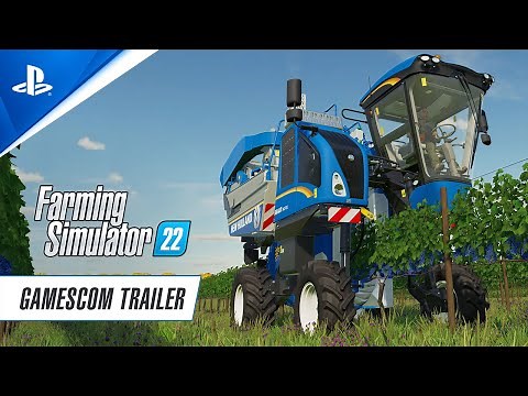 Farming Simulator 22 - Gamescom Gameplay Trailer | PS5, PS4