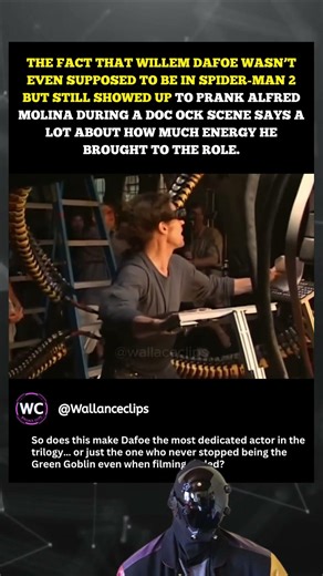 Spider Man 2 Willem Dafoe Behind The Scenes Prank