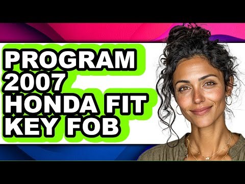 How To Program 2007 Honda Fit Key Fob (UPDATED)