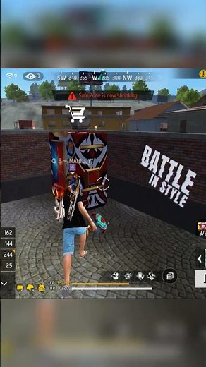 FREE FIRE TELEPORT HACKER 😱 #freefire #hacker #shorts