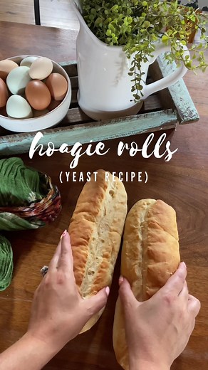 Hoagie Roll Recipe From @Josh Axler 210g Water 4g Active Dry Yeast 7g Sea Salt 7g Sugar 20g Unsalted Butter 325g Bread Flour Combine ingredients and knead for 5 minutes - until the dough is more elastic, smooth and not so sticky. *You can also use a stand mixer on low until combined - increase speed and mix until dough pulls away from sides. Place in a bowl and cover. Allow the dough to double in size. It takes about an hour in my 78° kitchen. Remove dough from bowl and degas. Divide into two (o