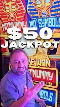 $50 Bet MUMMY & SYMBOLS EXPLODE for a HUGE JACKPOT on Mo Mo Mo Mummy I Was About to Leave! #shorts