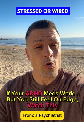 Focused… but still on edge? You’re not imagining it. ADHD stimulants can improve focus by increasing dopamine and norepinephrine — but those same pathways can also activate the stress system and raise cortisol, especially if you’re already under pressure. That’s why calm matters 🧠 🧩 What can help smooth the stimulant edge (for some people): • L-theanine → supports calm focus alpha brain waves • Magnesium → helps regulate the stress response • Adequate protein → stabilizes cortisol • Consistent