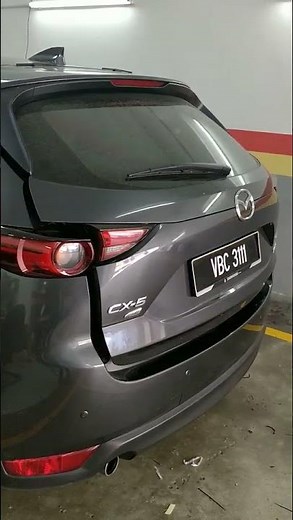 The test video of electric tailgate lift for Mazda CX5