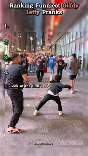 Ranking Funniest Giddy Lefty Pranks 💔💀