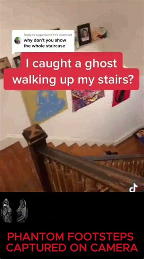 Phantom Footsteps Captured On Camera