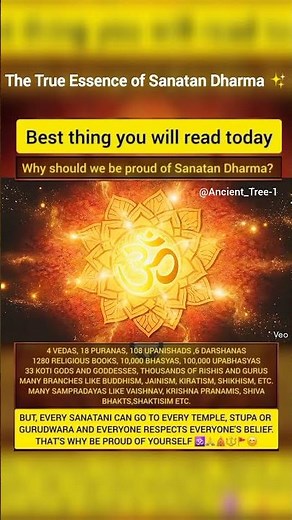 The True Essence of Sanatan Dharma ✨