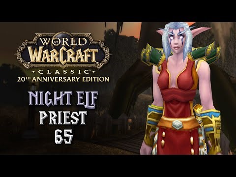 World of Warcraft Classic Anniversary – Night Elf Priest Playthrough [65]