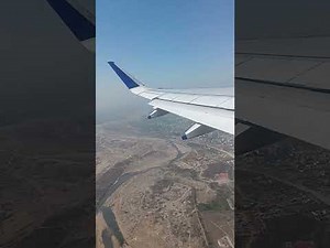 Airplane Takeoff from Window Seat | Real View